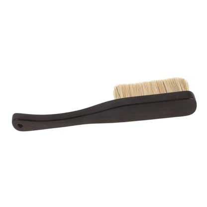 Outanaya Outdoor Climbing Chalk Brush with Boar Hair Bristles and Ergonomic Wood Handle, Lightweight Design for Excellent Grip, for Cleaning Natural Rock Holds During Workouts and Outdoor