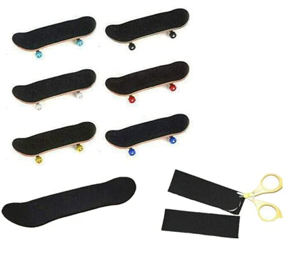 6Pcs Fingerboard Foam Grip Tape, 110mm x 38mm Fingerboard Grip Tape, Foam Finger Tape for Fingerboard - style: 6