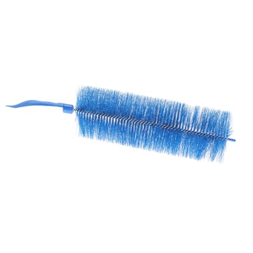 Fan Dusting Brush Long Handle, Flexible Bendable Multipurpose Cleaning Brush for Household Fans Air Conditioners Blue 16.54 Inch