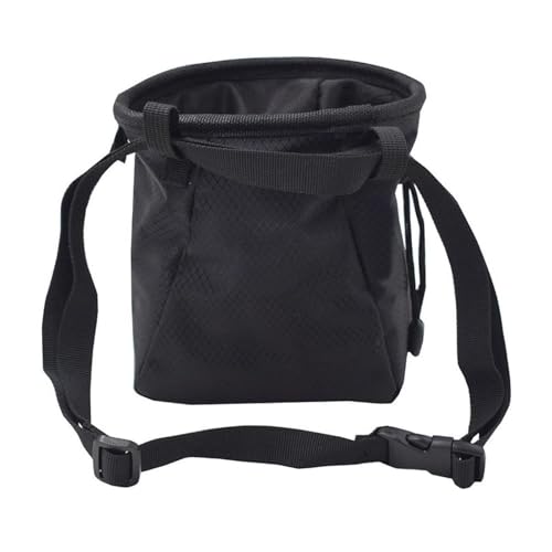 Chalk Bag Lightweight Adjustable Non Slip Drawstring Pouch Versatile Storage Refillable Gym Chalk Bag Sturdy Organizer Suitable for Climbing