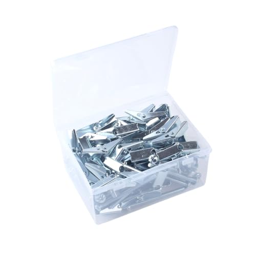 1/4X3-Inch Toggle Bolt and Wing Nut for Hanging Heavy Items on Drywall (60 Pack) - size: 1/4x3inch-60pcs