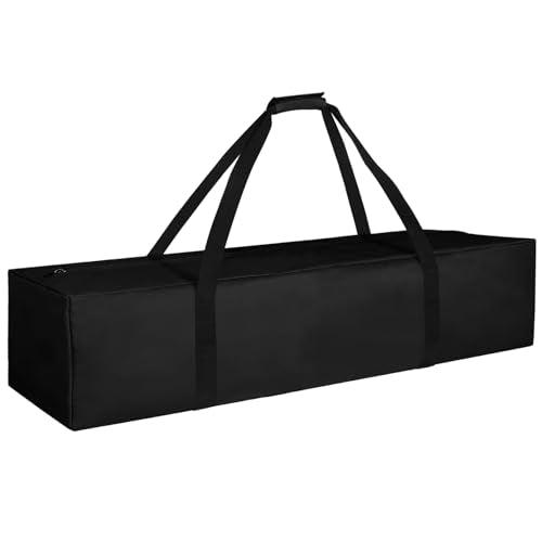 INFANZIA 35inch Sports Duffel Travel Bag, 28L Extra Large Duffel Luggage Bag with Upgrade Zipper, Water Resistant & Foldable Equipment Storage Bag for Fishing Tripod Tent Umbrella - size: 35x7x7 inch