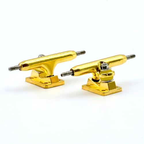 A1 Pro Fingerboard Trucks 36mm 34mm 32mm with New Base and Pivot Cup (32mm Gold) - color: 32mm Gold