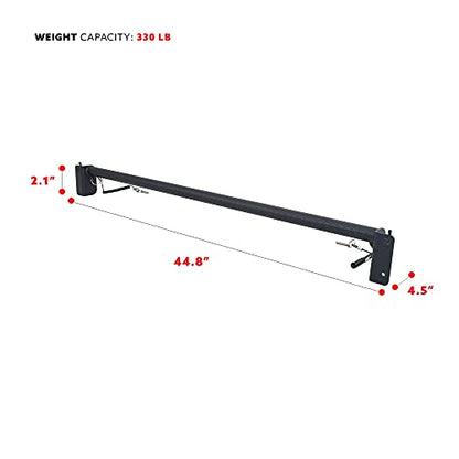 Sunny Health & Fitness Power Cage Squat Rack Attachments for Home Gym | Strength Training, Expanded Workout Variety, Durable Construction, Secure Fit, Quick Installation, Versatile Exercise Support - style: Pull Up Bar
