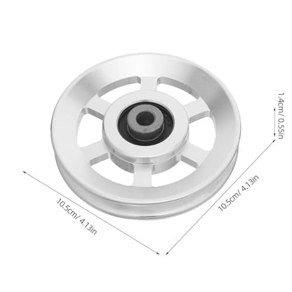 Metal Cable Pulley Block: Tackle Swivel Pulley for Weight Lifting Exercise Machine Gym Sliding Equipment Pull Down Attachment 10.5 Cm/ 4.13 Inch