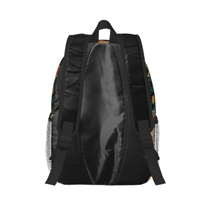African Tribes Laptop Backpack African Art Backpack Bag With Adjustable Shoulder Straps - color: African Tribe _I1001