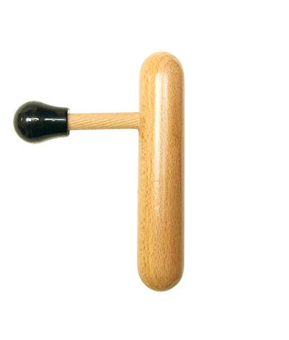 Wooden Thumb Saver for trigger point, deep tissue T Shape Press Bar Wood