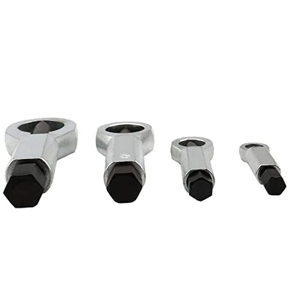 Metal Nut Splitter Cracke (4 Pack), Heavy Metal Duty Nut Splitter Pressure Nut Splitting Tools for Removing Broken Nuts