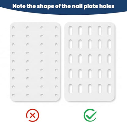 Plus tard 20-Pack Pegboard Hooks Compatible with IKEA Skadis | Secure-Locking Design Repositions Quickly and Organizes Small Tools or Supplies without Scratching Panels
