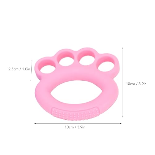 Socobeta Hand Grip Strengthener 3pcs Finger Exerciser Set Portable Design for Climbers Athletes TPE 10lbs 20lbs 30lbs