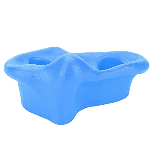 Rock Climbing Holds Adult Rock Climbing 10PCS Textured Stones for Kids Plastic Wall Holds with Bolts Fun IndoorOutdoor S Activity Kit (Blue) - color: Blue