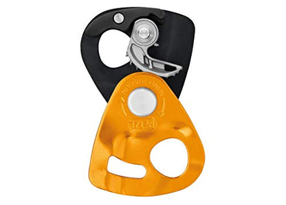 PETZL, Nano Traxion, Pulley Blocker Lightweight High-Performance - color: Yellow