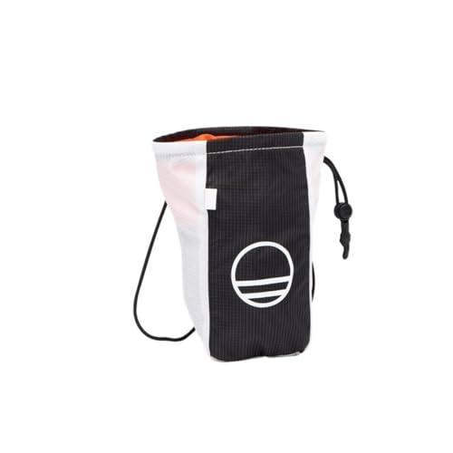 Wild Country Mosquito Rock Climbing Chalk Bag | Lightweight, Compact, For Sport Climbing - color: Black/White