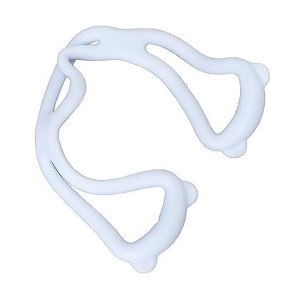 Shoulder Exercise Elastic Rope 8 Shaped Fitness Resistance Band Comfortable Portable Anti Slip Rugged for Home Gym Body Shaping Blue 3Pcs