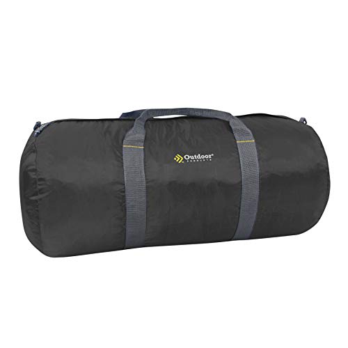 Outdoor Products Deluxe Duffel (Black, 12 in X 24 in) - color: Black, size: Large