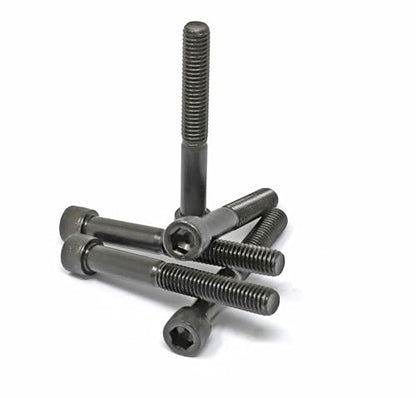 iexcell 5 Pcs 3/8-16 x 3 Partially Threaded Alloy Steel 12.9 Grade Hex Socket Head Cap Screws Bolts Kit, Black Oxide Finish - size: 3/8-16 x 3" ( Partially Threaded )