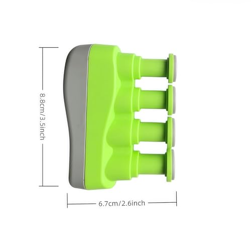 Finger Strengthener Nalu (Green+Gray) - color: Green+Gray