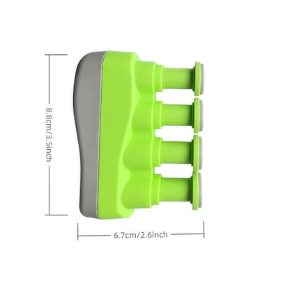 Finger Strengthener Nalu (Green+Gray) - color: Green+Gray