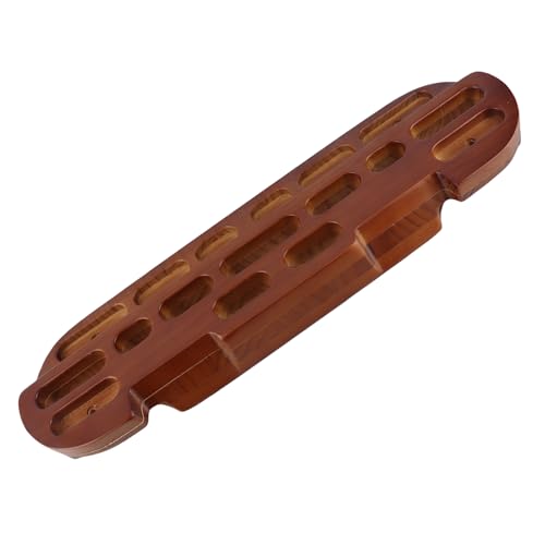 RiToEasysports Wooden Climbing Hangboard, Multiple Finger Hold Depths and Lengths Fingerboard for Home Gym Training, Rock Climbing Strength Building for Beginners and Athletes