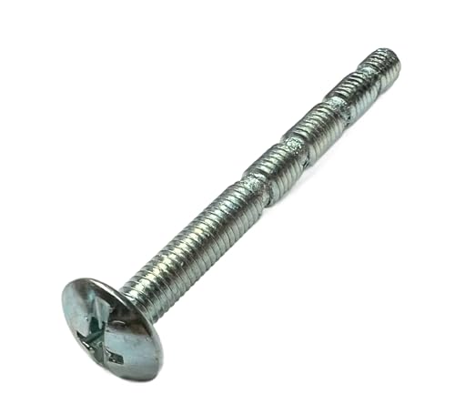 Knob/Pull Machine Screws (Break-A-Way) for Cabinet Door and Drawers Choose from 3/8" SAE or M4 Metric Screws All 1-3/4" Long by E.H.C (20, Nickel, 3/8" x 1-3/4" Long Standard SAE)