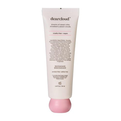 Paul Frank Rescue Butter Hand Cream – Shea Butter (Strawberry Peach) | Shea Butter · Vitamin E · Vitamin F · Paul Frank design · for dry & cracked hands
