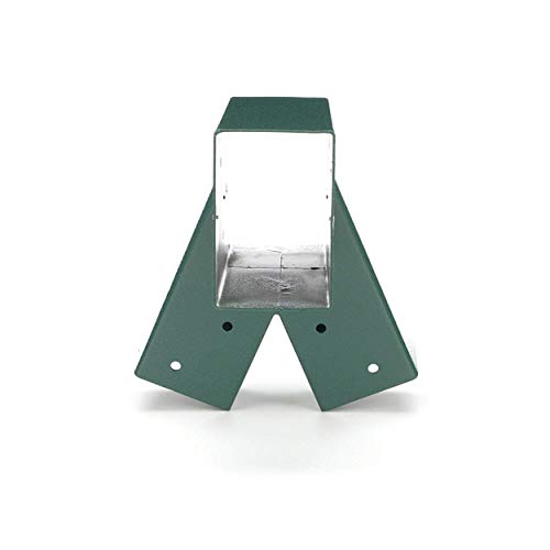 Eastern Jungle Gym Easy 1-2-3 A-Frame Swing Set Bracket, Green | Heavy Duty Swingset Bracket for Easy, Simple Installation | DIY Swing Set Part to Build Playground Sets for Backyards - style: A-Frame Swing Set Bracket