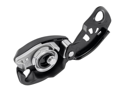 PETZL NEOX Rock Climbing Belay Device | With Cam-Assisted Blocking - color: Black