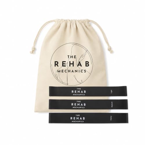 Foot Strength Bands – Latex Resistance Bands for Foot, Ankle & Toe Strength | Helps with Plantar Fasciitis, Bunions, Hammer Toe & Balance · QR-Linked Exercise Programs - Set of 3