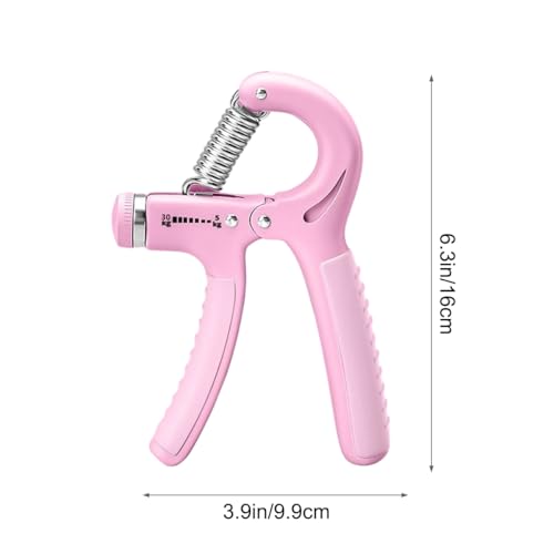 Hand Grip Strengthener for Kids & Teens, 11-66lbs Adjustable Resistance Trainer with Counter, Non-Slip Forearm Exerciser