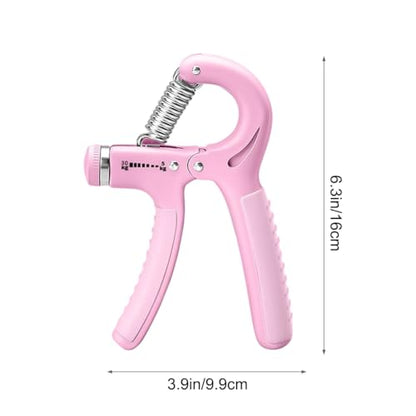 Hand Grip Strengthener for Kids & Teens, 11-66lbs Adjustable Resistance Trainer with Counter, Non-Slip Forearm Exerciser