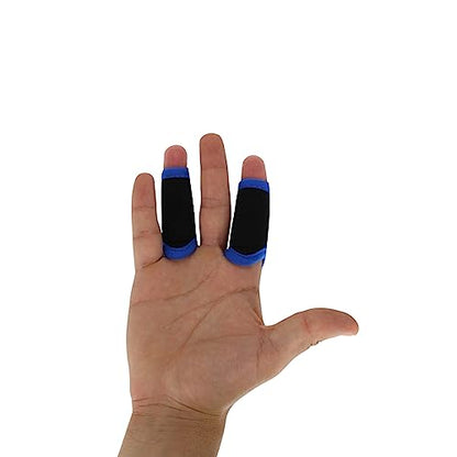 LIONTEK Single Finger Sleeve Pair - Sports Compression Finger Sleeve for BJJ, MMA, Basketball, Weight Lifting, and More - size: Small
