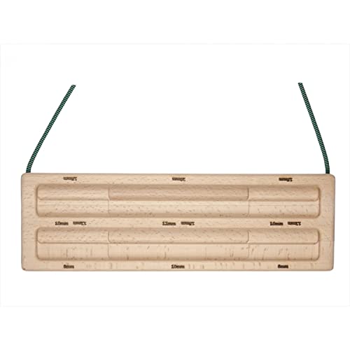 CAMPBOARD | Climbing Compact and Portable Training Hangboard Fingerboard | GoBoard | for Fingers and Grip Strength