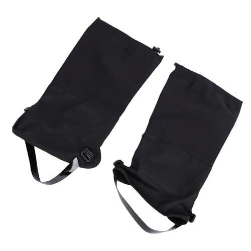 Acouto Mens Outdoor Boot Gaiters – Rainproof Breathable -Snow -Sand Leg Gaiters with TPU Strap for Hiking Skiing Snowshoeing and Gardening – Lightweight 600D Oxford + Taslan Fabric