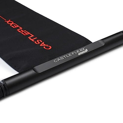 CastleFlexx Mobility and Full Body Strengthening Device - color: Black/Red, size: Standard 5'0 - 5'8