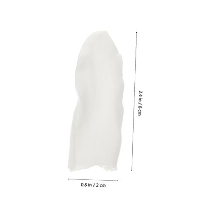 Finger Picking Prevention 200pcs Cotton Finger Caps Fabric Protective Cover