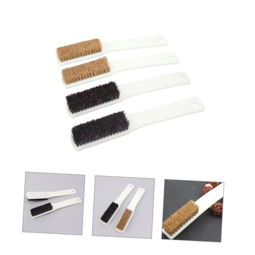 Alipis 12pcs Rock Climbing Brush Ergonomic Stone Cleaning Tool Thick Boar Hair Bristles for Efficient Bouldering and Chalk Removal for Outdoor Climbing and Mountaineering Activities