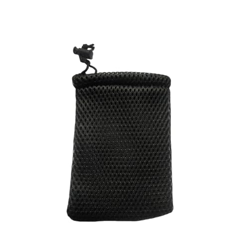 Nylon Mesh Drawstring Bag, 6" x 4" Small Storage Pouch String Bags for Mini Stuff MP3 Charger Earphone Key, 6pcs Travel Kit Organizer for Lipstick Cosmetic Jewelry, 15 x 10cm