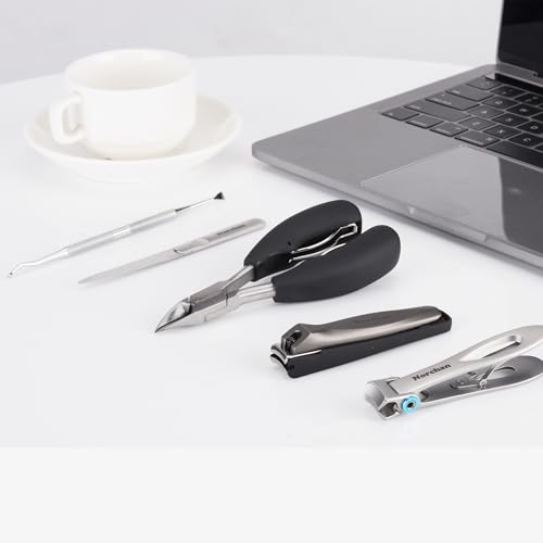 420J2 Stainless Steel Nail Clipper Set for Thick Nails with Nail File