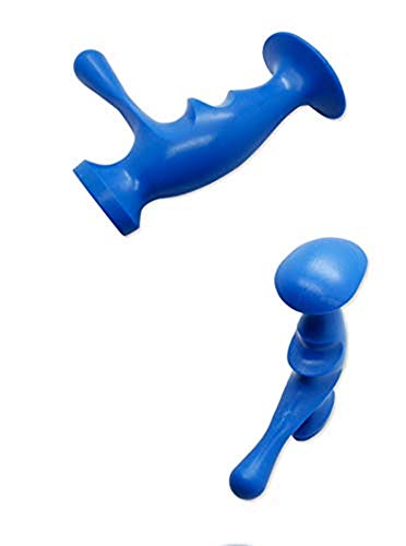 Health Massage Tool Deep Tissue Massage Tool Thumb Saver Massager Trigger Point Massage Tool Trigger Point Pressure, Acupressure(Blue)