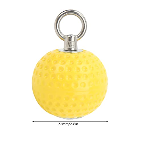 1 Pair Set Climbing Pull Up Power Ball Hold Grips, Non Slip Rock Climbing Holds Pull Up Power BallDurable and Non Slip Hand Grips Strength Trainer Exerciser - size: 72mm model