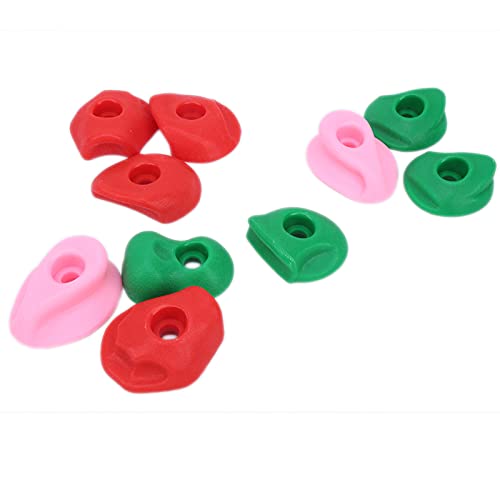 10pcs Stylish Large Rock Climbing Holds Set, SkinFriendly Textured Grips for Climbers, PE Plastic, for Climb Enthusiasts - size: Small 10 packs, style: Small 10 packs