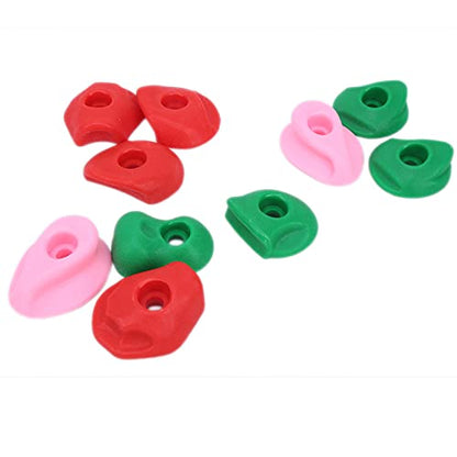 10pcs Stylish Large Rock Climbing Holds Set, SkinFriendly Textured Grips for Climbers, PE Plastic, for Climb Enthusiasts - size: Small 10 packs, style: Small 10 packs