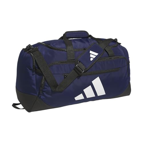 adidas Defender 5 Duffel Bag for Sports, Gym and Travel, Team Navy Blue 2, OSFA - color: Team Navy Blue 2/Medium 59L, style: Medium 59l