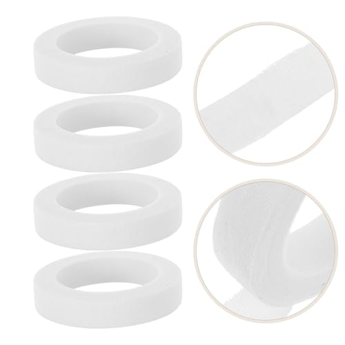 TEHAUX Skin Adhesive Tape 0.9cm X Roll, 30pcs Pressure-Sensitive Climbing Wrap Roll for Athletic Sports, Extra Strong Grip Finger Fixing Tape, White, Suitable for Rock Climbing