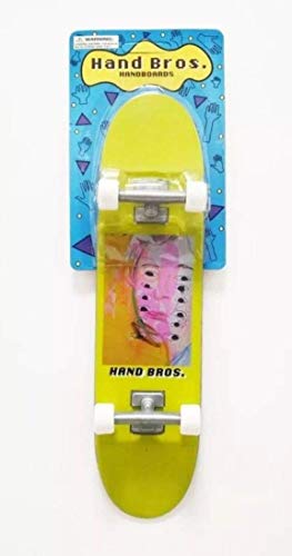LOT of 2 HANDBROS Handboard Skateboard 27cm 10.5 inch Tech Large Finger Board W/Grip x2