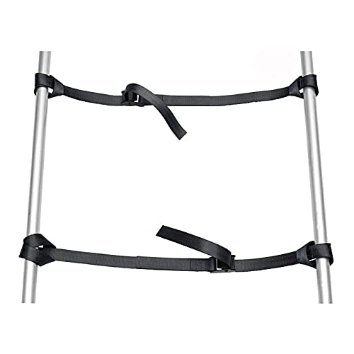 Car Roof Rack Loop Tie Down Straps,Short Cam Buckle Straps for Kayak, Surfboard, Paddle Board, Surf Rack Lashing Strapsl. Longboard, Bodyboard, Truck, Dock,Boat, Trailer,ATV, Dirt Bike and Canoe - color: Black, size: 6 feet