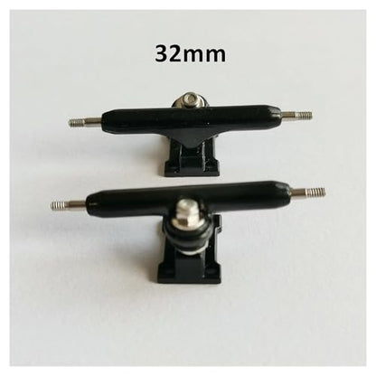 Fingerboard Trucks 1 Piece Set of 34mm/32mm Finger Plate Single-axis Bracket(32mm Black) - color: 32mm Black