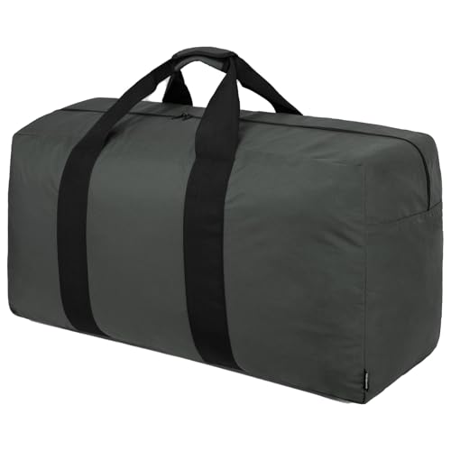 Vorspack Extra Large Duffle Bag for Travel - 100L Duffel Bag for Men Gear Bag for Storage Foldable Weekender Bag for Overnight Camping - Grey - color: Grey, size: 100 l