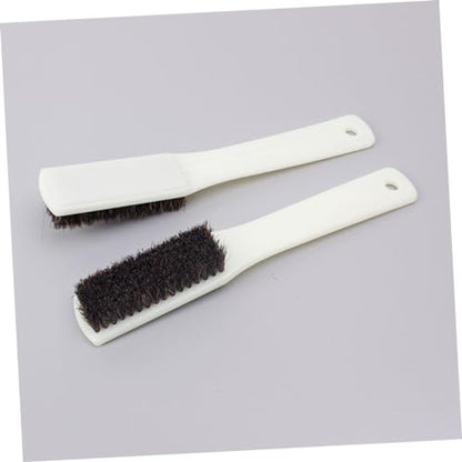 Zerodeko 16pcs Bouldering Brush Sturdy Handle for Rock Cleaning Walnut Stone Cleaning Tool Coarse Wild Boar Bristles for Climbing Holds and Chalk Removal