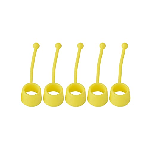 Elastic Silicone Finger Strengthener, 5 Hand Exerciser, Recovery Physical Equipment Workout Extension, Hand Grip Trainer Strength Stretching Rehabilitation - size: 10 lbs 5 finger cots